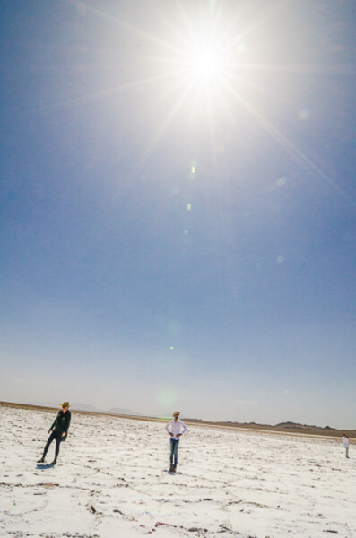 Haj Aligholi Salt Lake