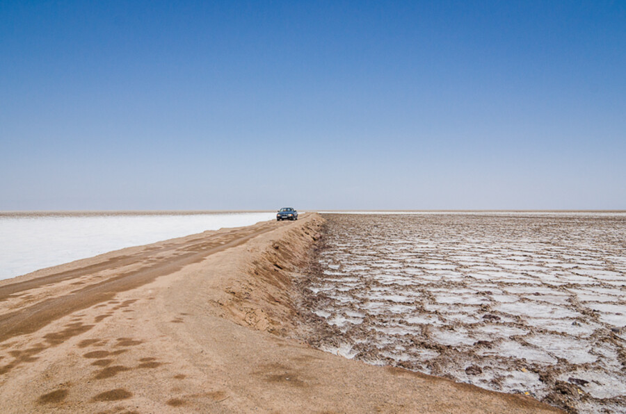 Haj Aligholi Salt Lake